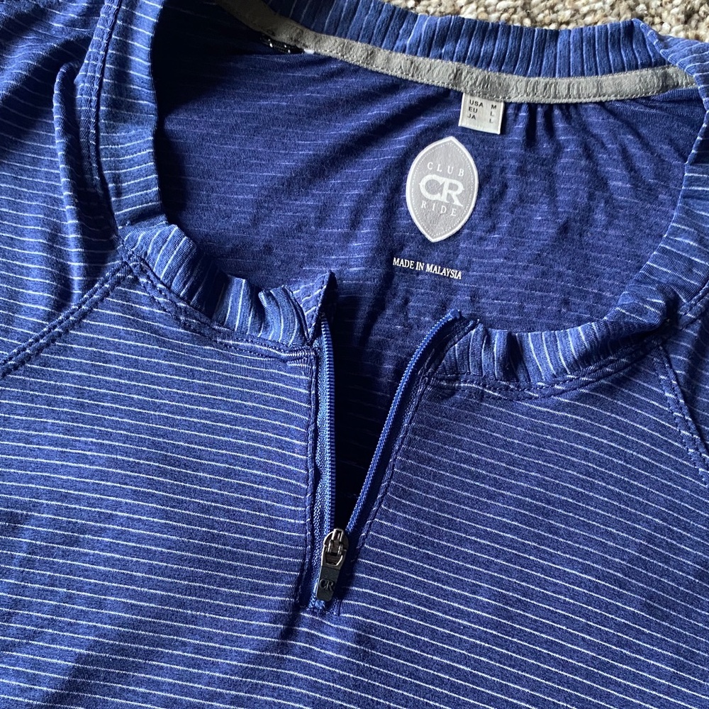 💜 2/$25 Club Ride Apparel Dark Blue Short Sleeve Tee G - Picture 3 of 5